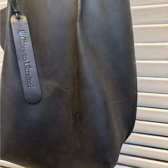 Genuine leather shopper bag - Picture 8 of 10